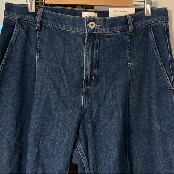 NWT THE HIGH RISE PLEATED JEAN, Everlane, size 32 - Picture 3 of 9
